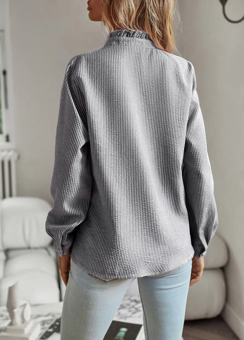Amelia™ | Stripete bluse