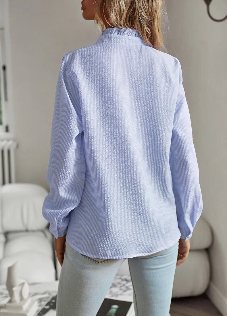 Amelia™ | Stripete bluse