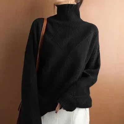 Ines - Strukturert Turtleneck