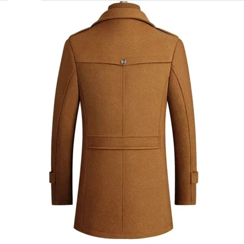 Jean Devoîr Prestige Virgin Wool Overcoat